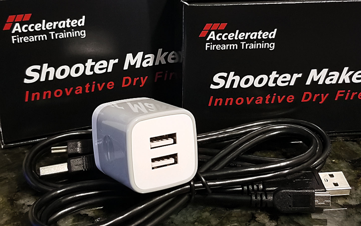 USB 2Port Target Charging Kit Accelerated Firearm Training