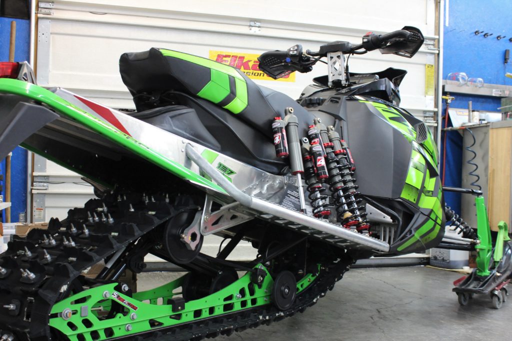 VIDEO Snowmobile Rear Shock Revalve Accelerated Technologies