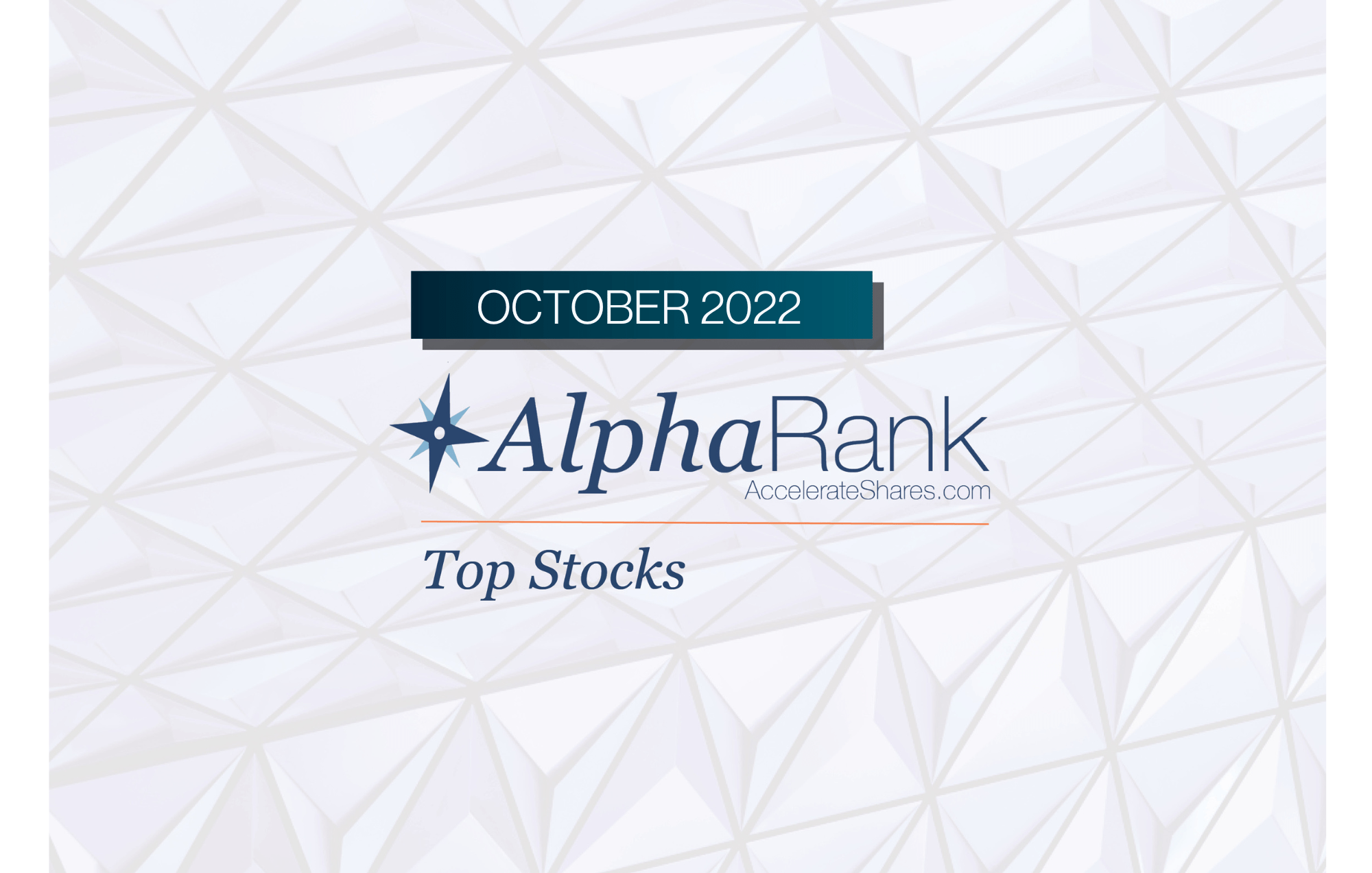 AlphaRank Top Stocks October 2022