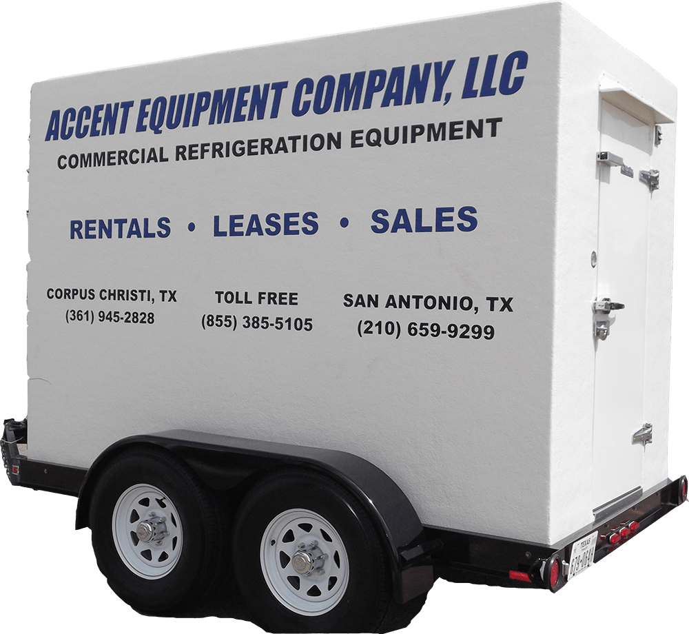 Portable Refrigerated Trailers for Rent, Freezer Trailers for Rental, Texas