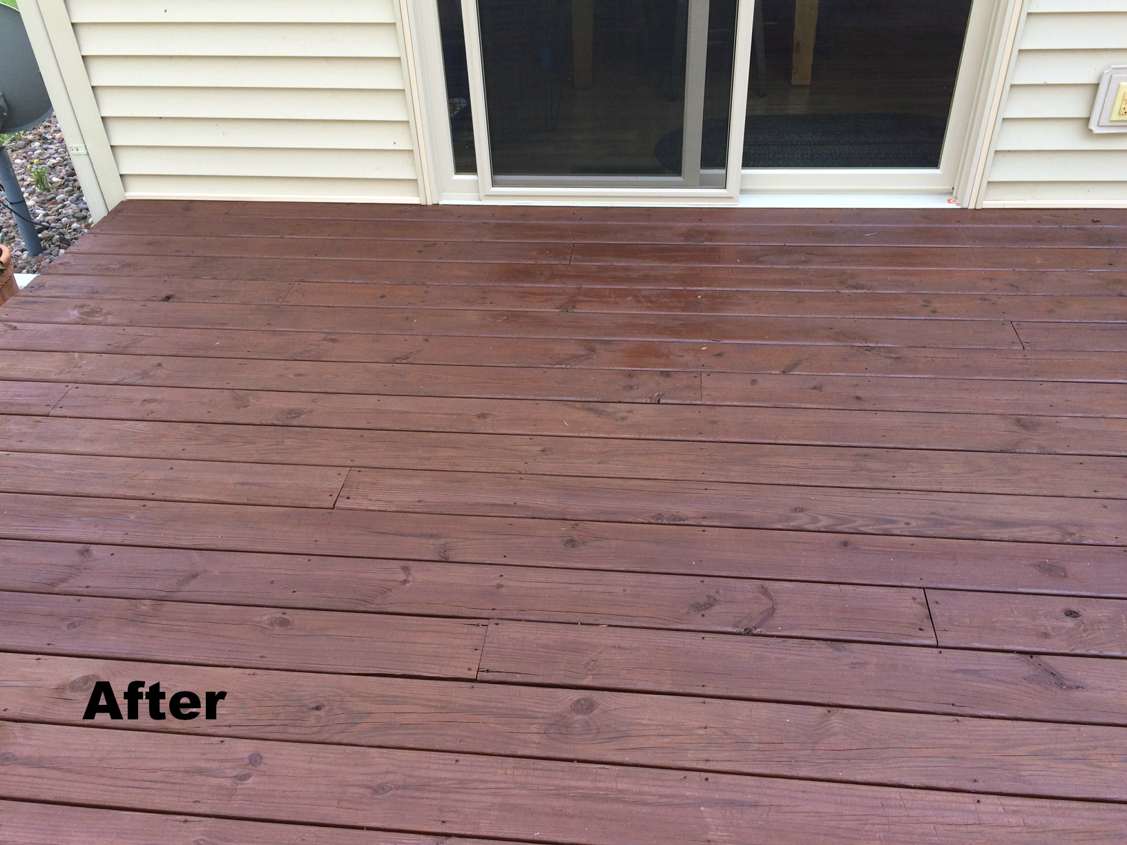 Deck Looks Brand New with Flood Wood Care Stain Accent Paint Store