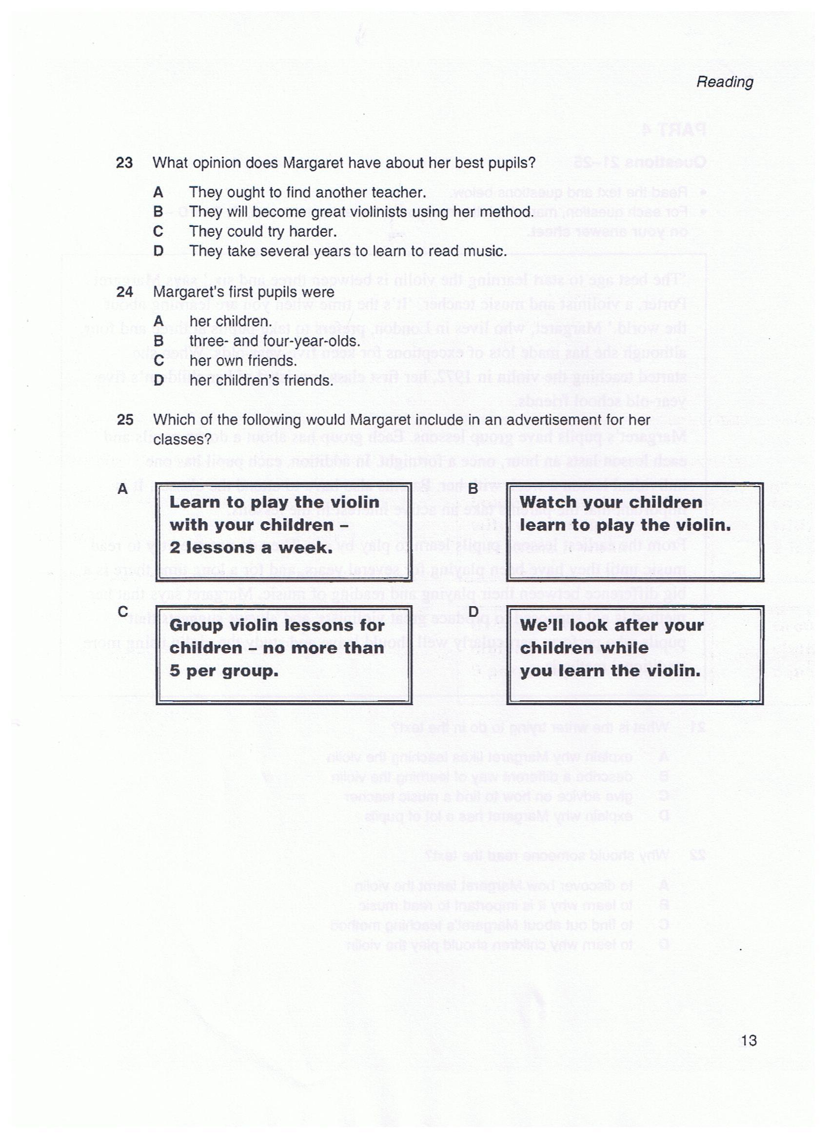 PET 3 TEST 1.8 » Accents English AcademyAccents English Academy