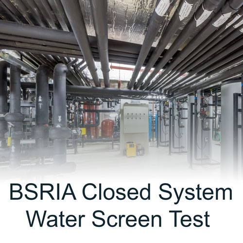 BSRIA Closed System Water Analysis Chemistry Laboratory Testing