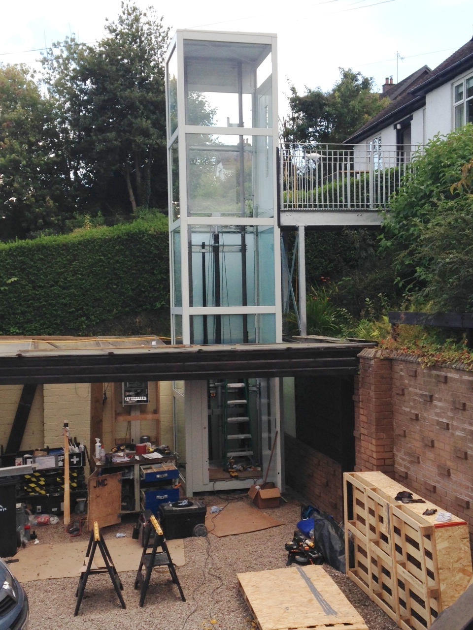 Lifts for home and garden; domestic lifts, pet lifts, bin lifts, home