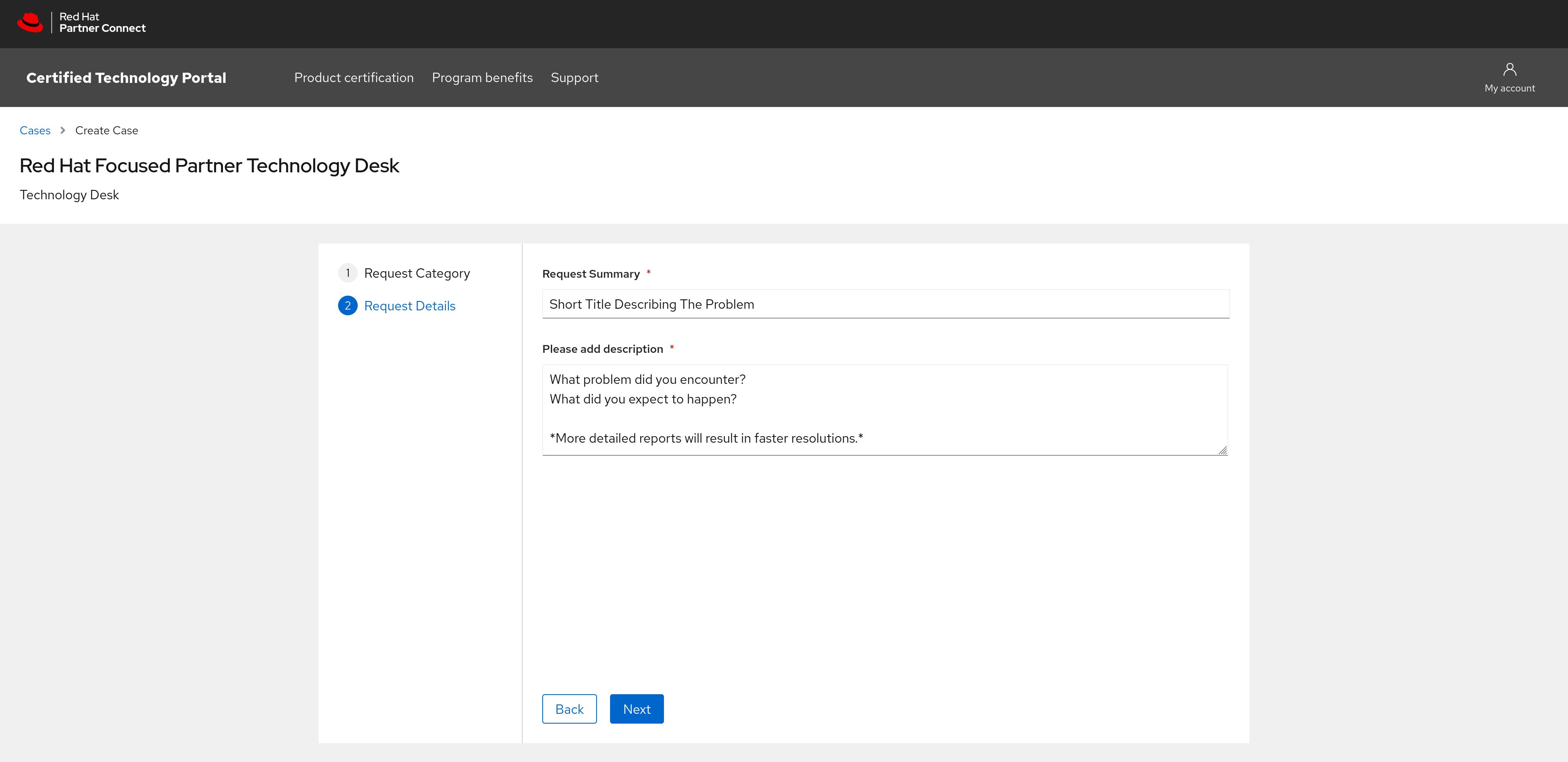 Focused Technology Partner Desk (FTPD) How to Open and Manage FTPD
