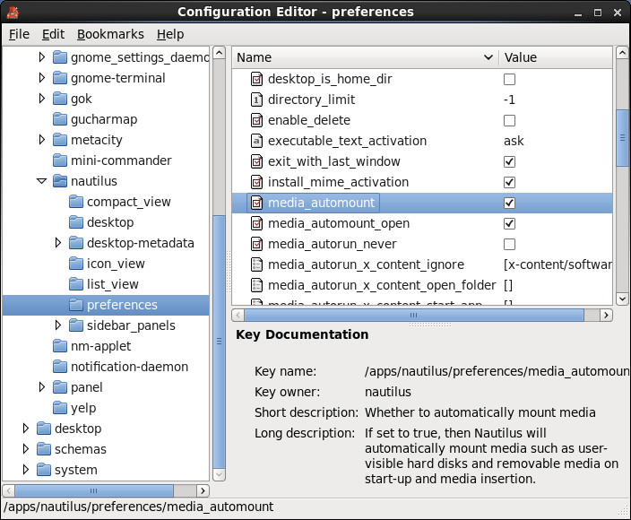 How to disable automatic mounting of USB drives in RHEL 6 Red Hat