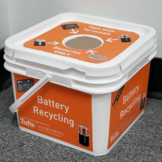 Battery Recycling Access Tufts