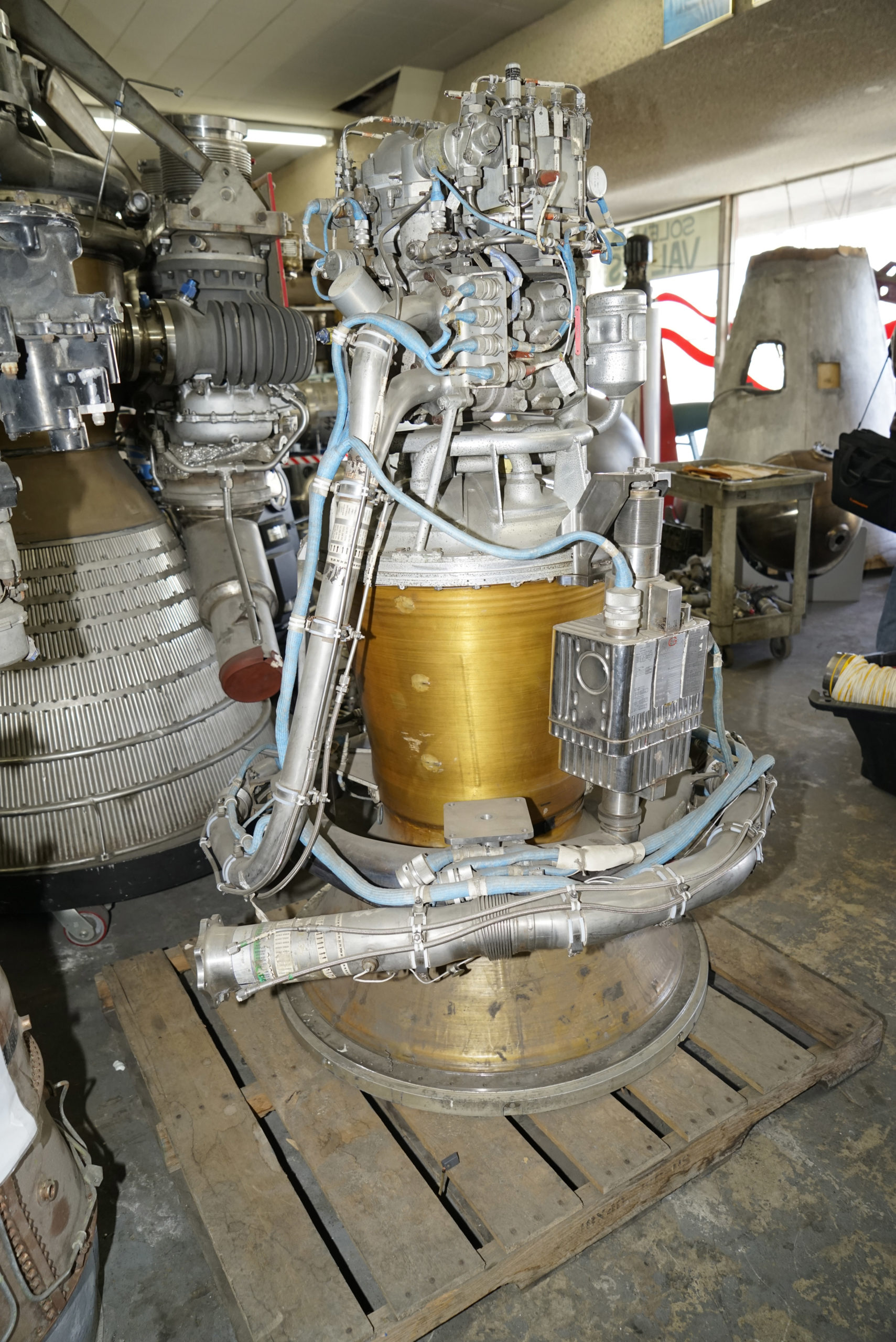 AJ10137 Hypergolic Rocket Engine Aerojet Rocketdyne