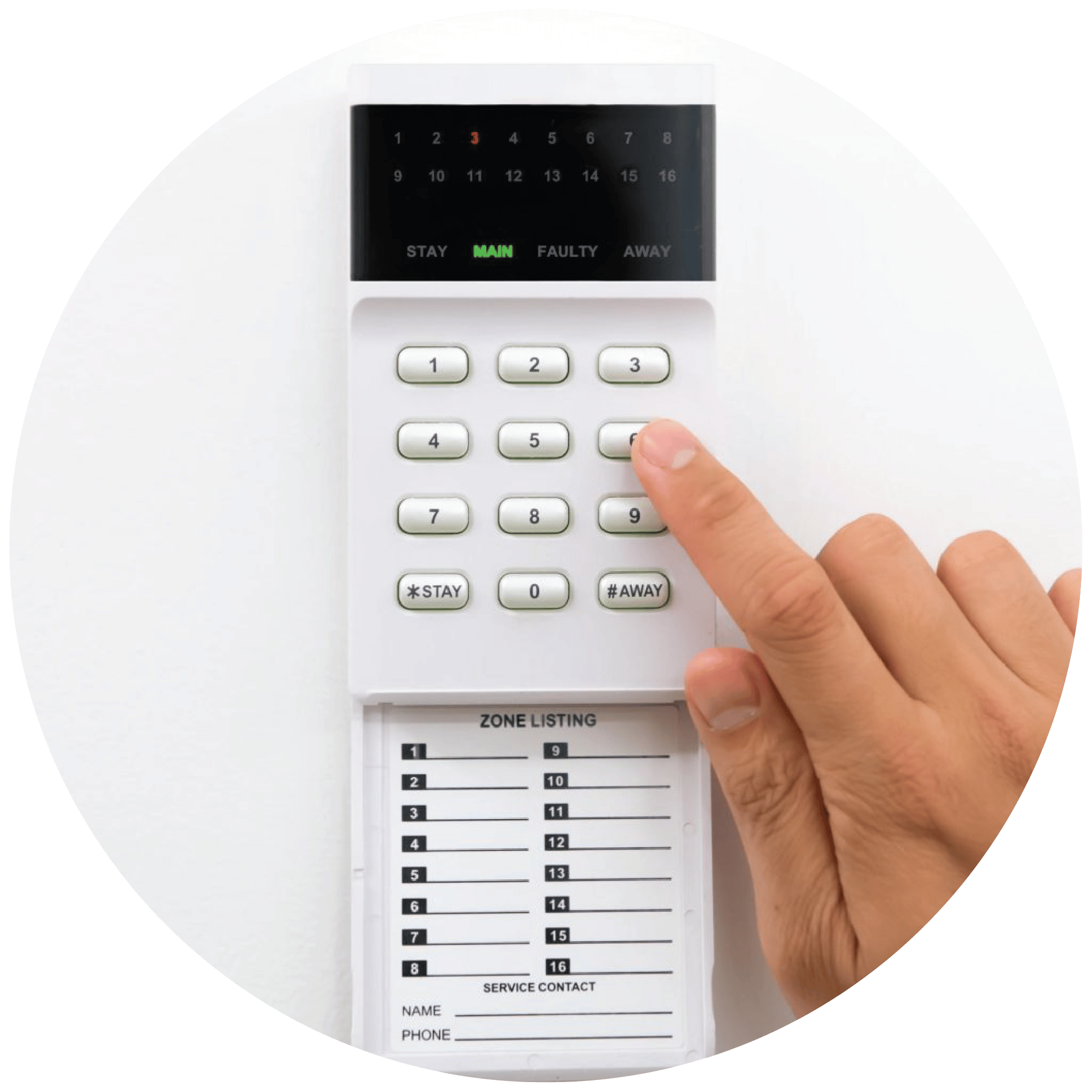 Maintenance Options ACCESS ALARMS