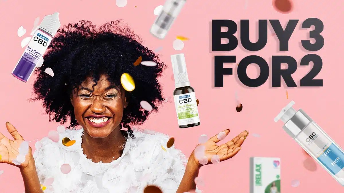 3 for 2 Sitewide ACCESS CBD UK