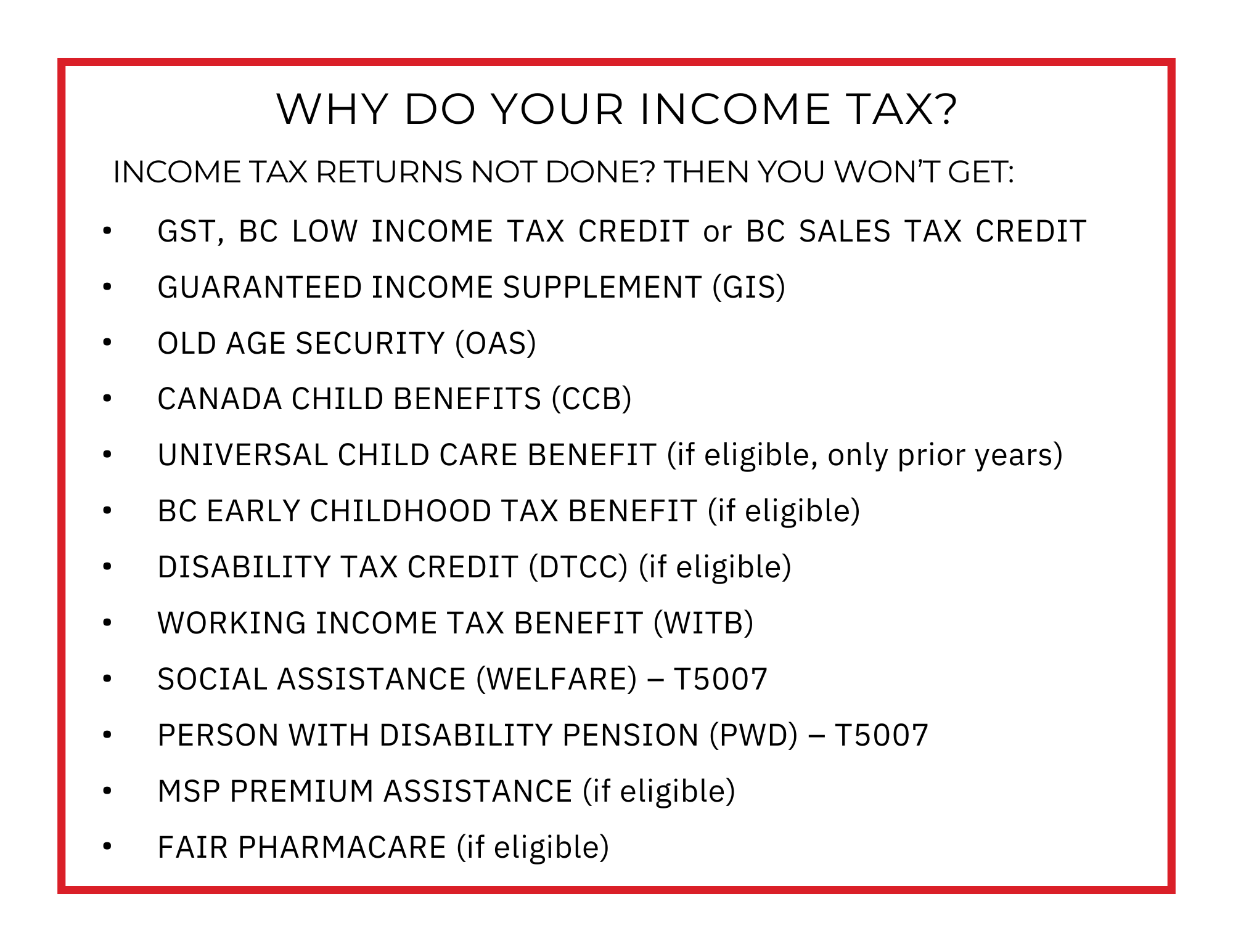 Why do Tax.pdf Access Centre Penticton