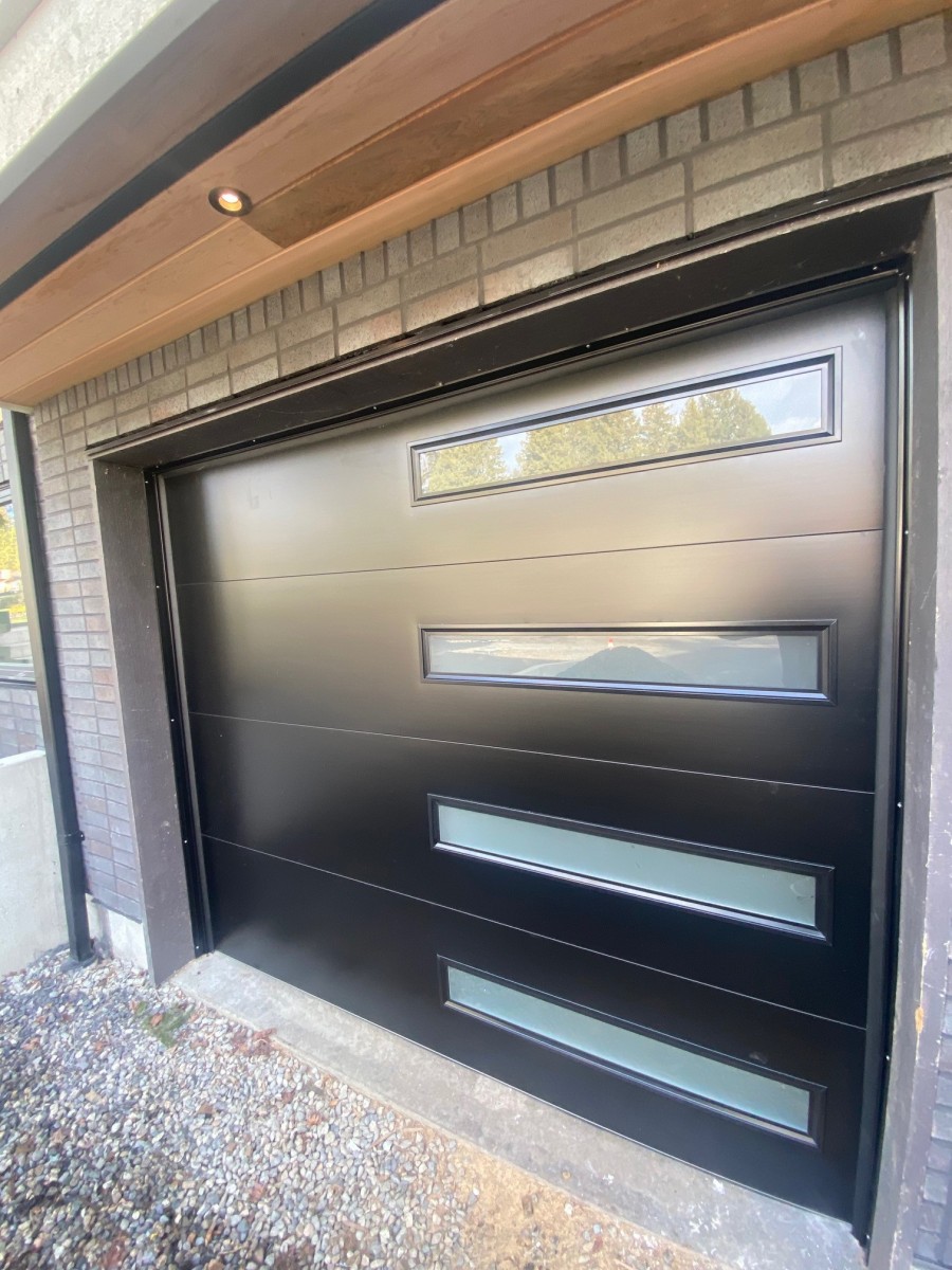 Modern Tech Doors Installed in Tsawwassen Access Garage Doors