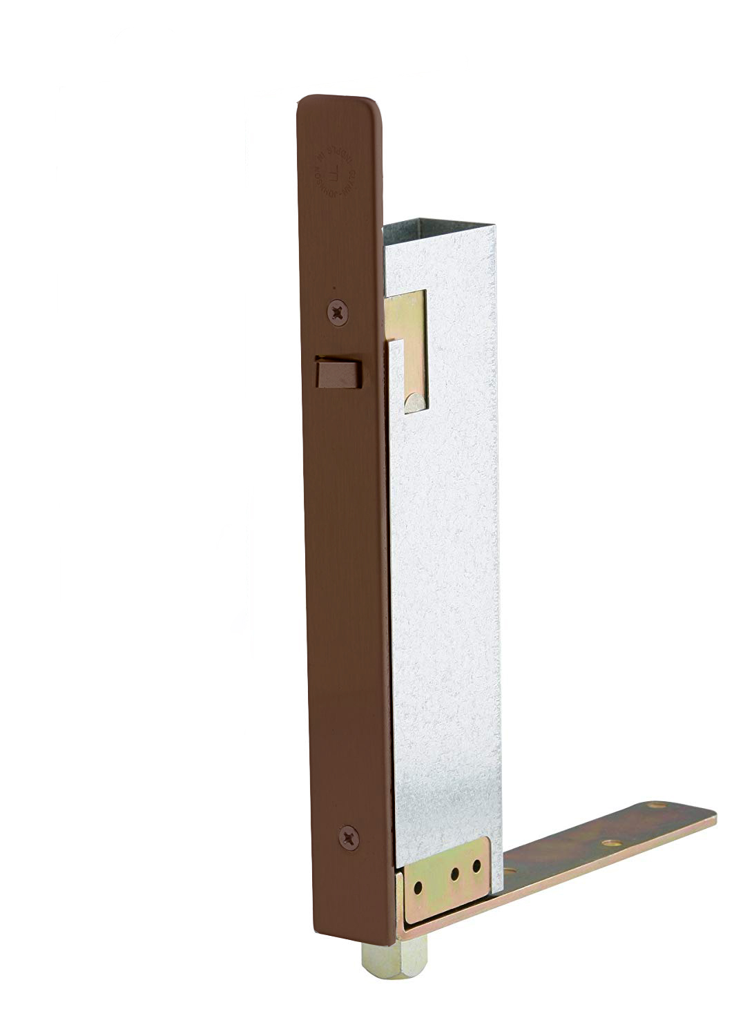 IVES FB41B12MD Bottom Automatic Flush Bolt for Wood Doors, US10B