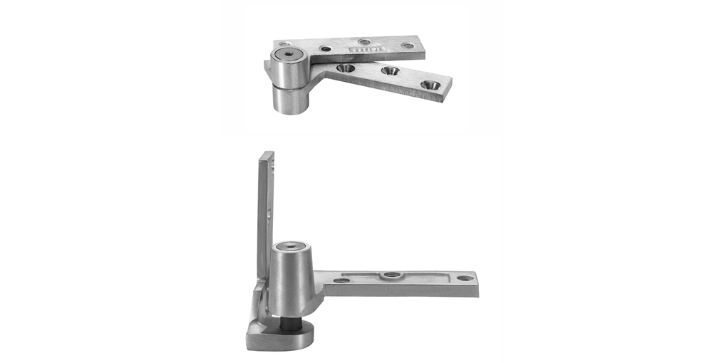 Rixon 195 RH 26D Floor Closer Pivot Set, Satin Chrome ACCESS HARDWARE