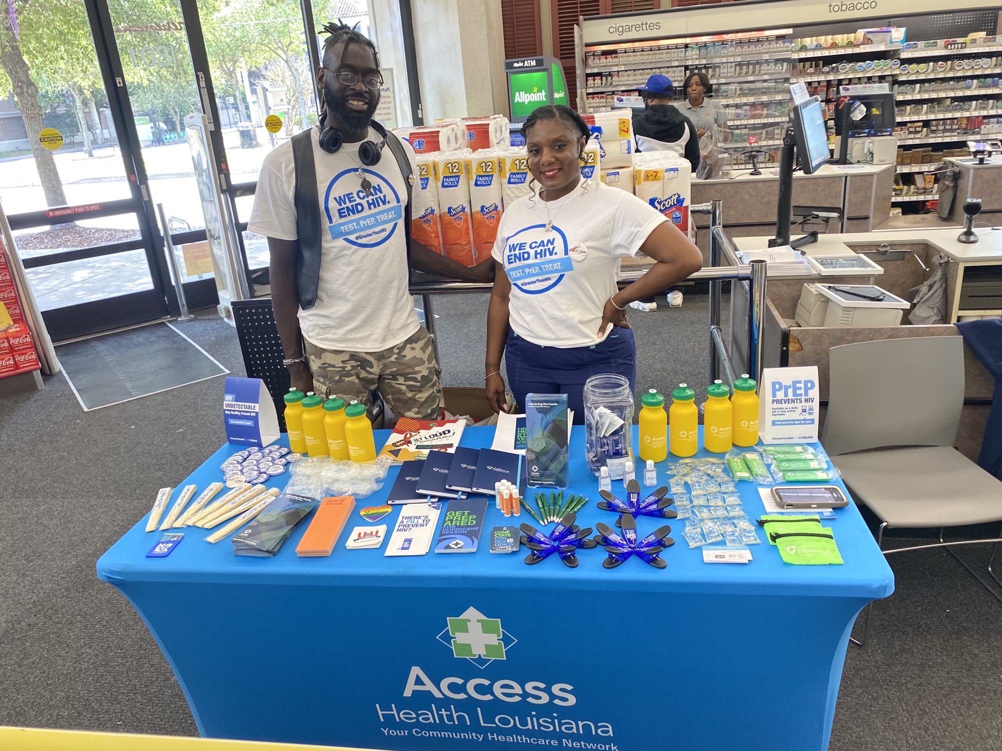 ACCESS HEALTH PARTNERED WITH WALGREENS ON HIV TESTING DAY Access Health Louisiana