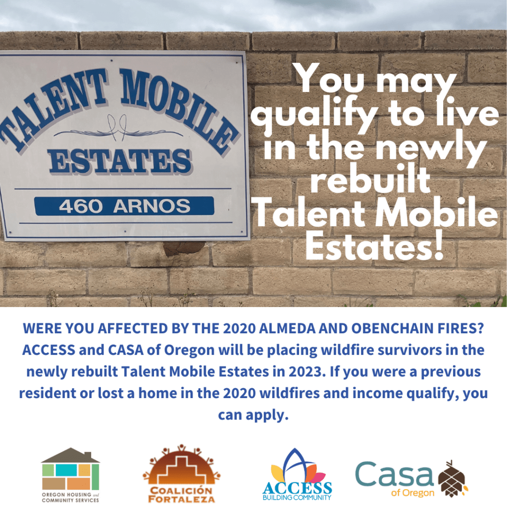 Talent Mobile Estates PreApplication ACCESS