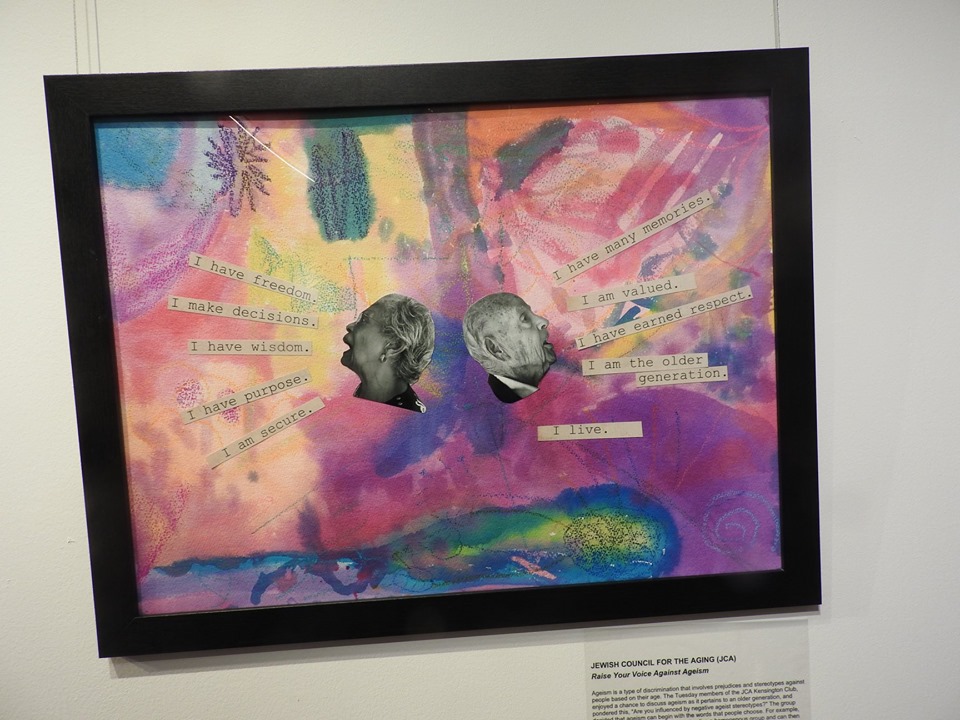 KC members create ageism art Jewish Council for the Aging of Greater