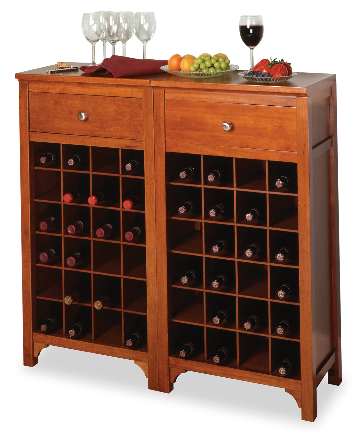 Lattice Wine Rack Cabinet Insert