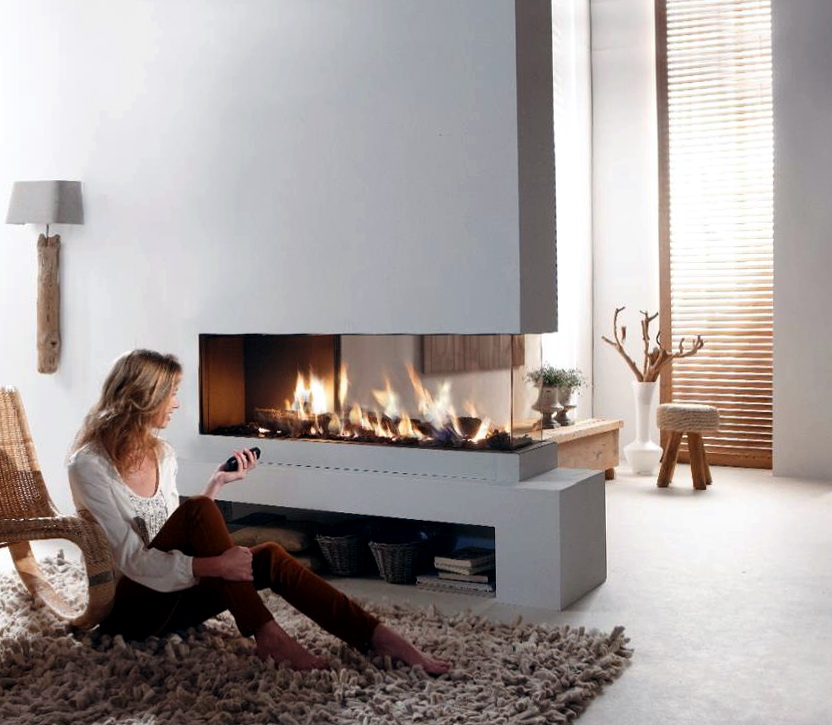3 Sided Fireplace Australia Home Design Ideas