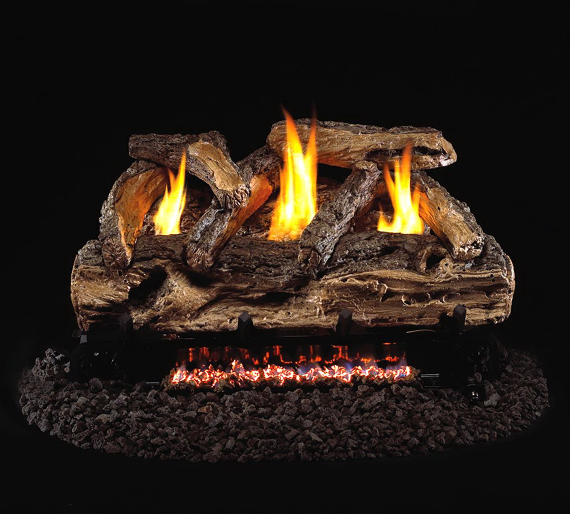 Ventless Gas Fireplace Logs With Remote