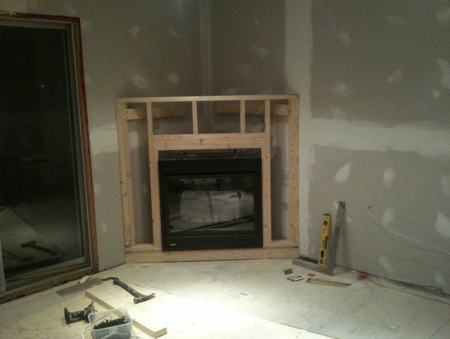 Diy Corner Electric Fireplace | Home Design Ideas