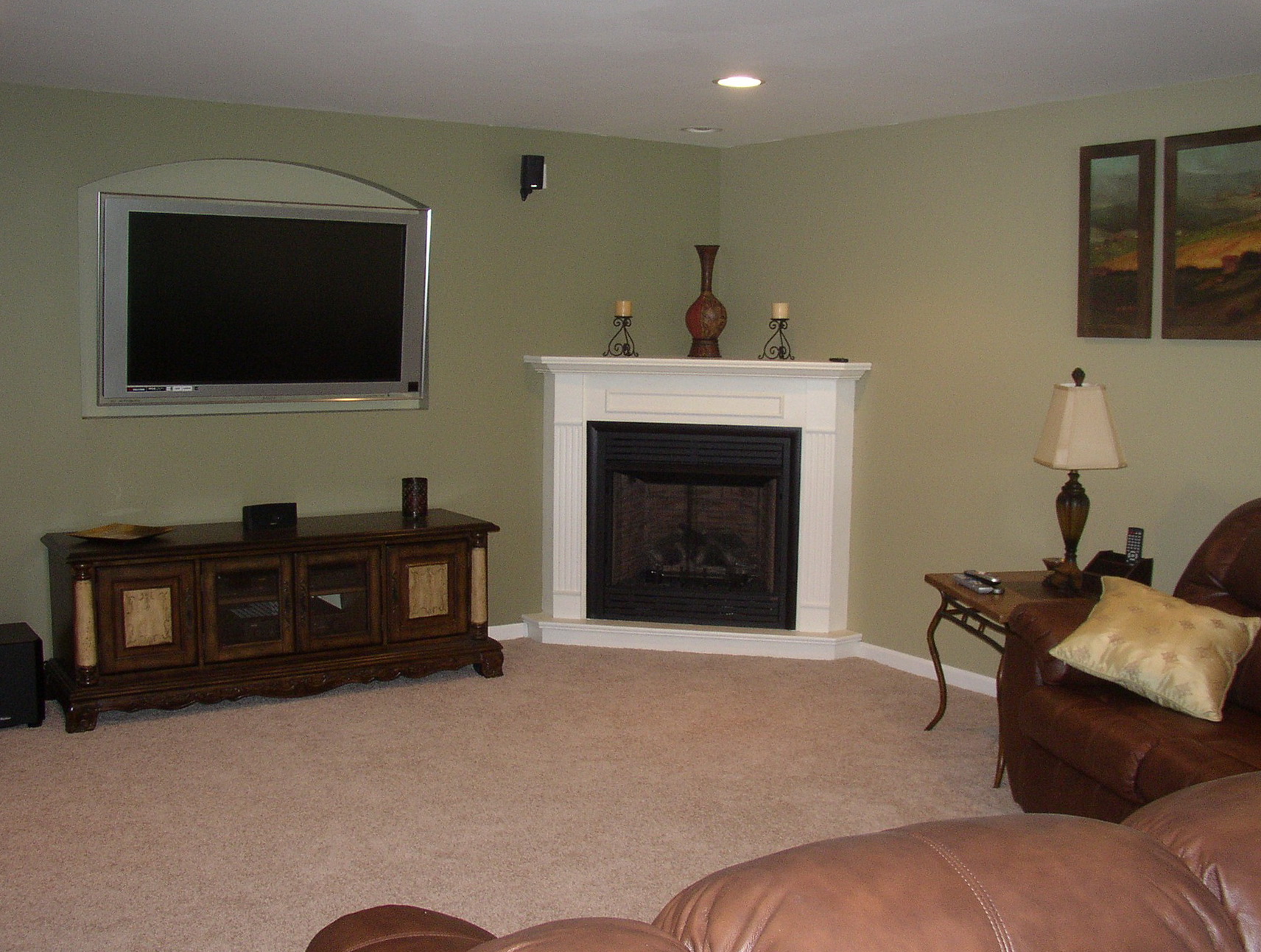Electric Corner Fireplace Ideas | Home Design Ideas