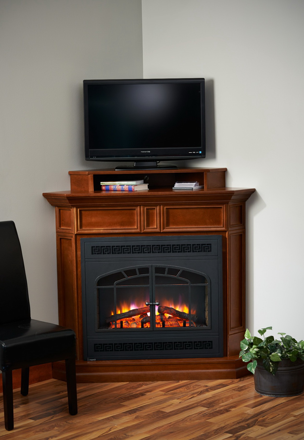 Corner Fireplace Tv Stand Combo