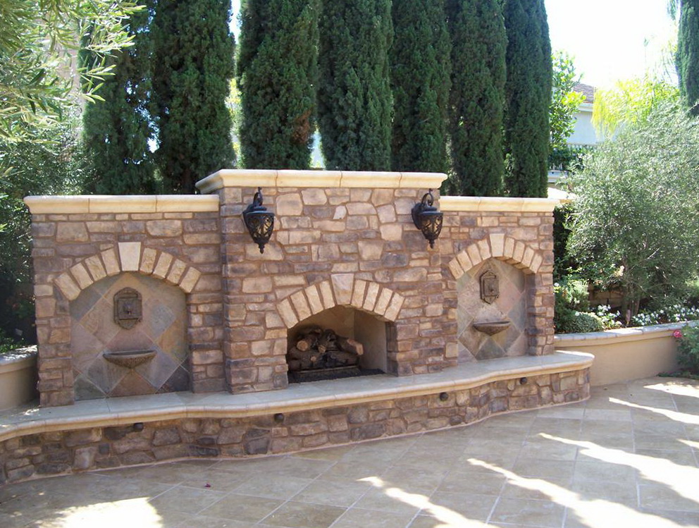 Building An Outdoor Fireplace From Scratch Home Design Ideas