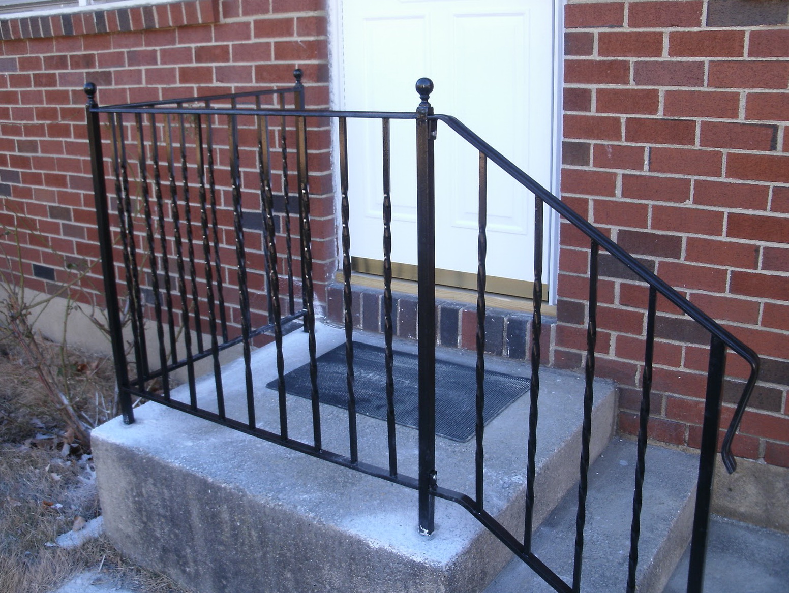 Front Porch Iron Railing Ideas