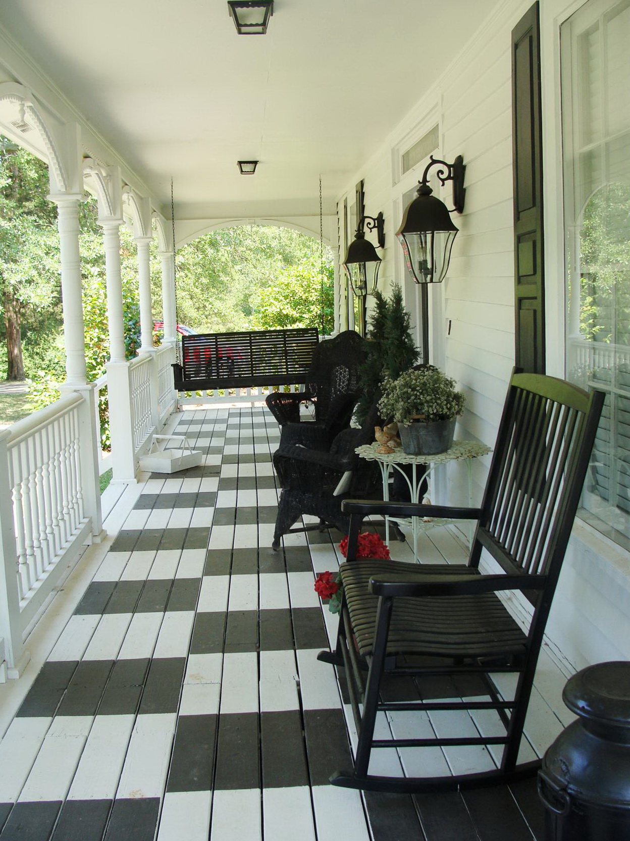 Front Porch Flooring Designs Home Design Ideas