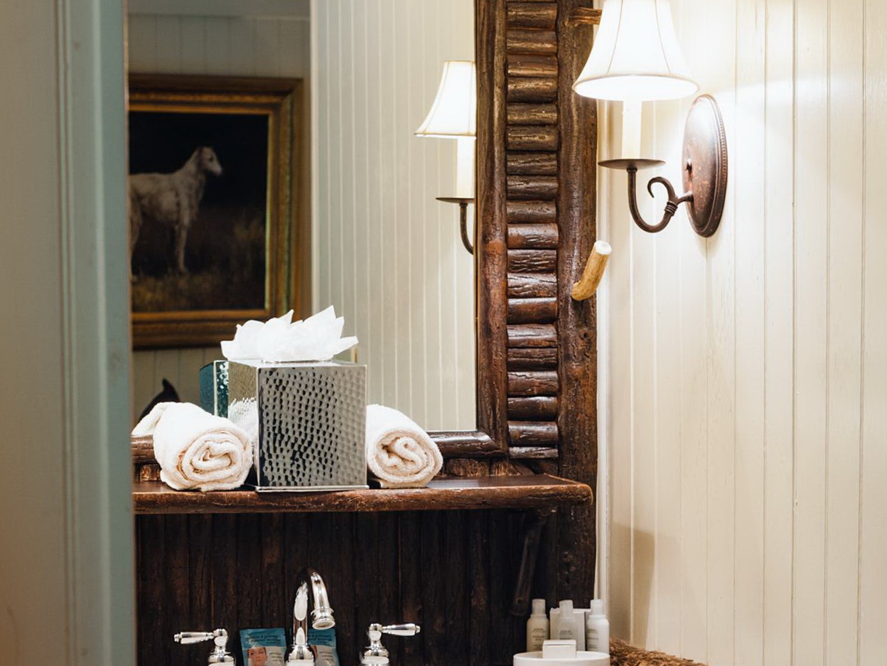 Rustic Vanity Lights Cabin Home Design Ideas