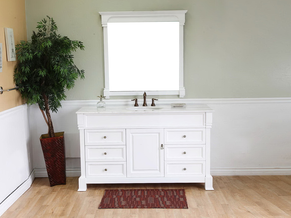 Off White Vanity Bathroom Home Design Ideas