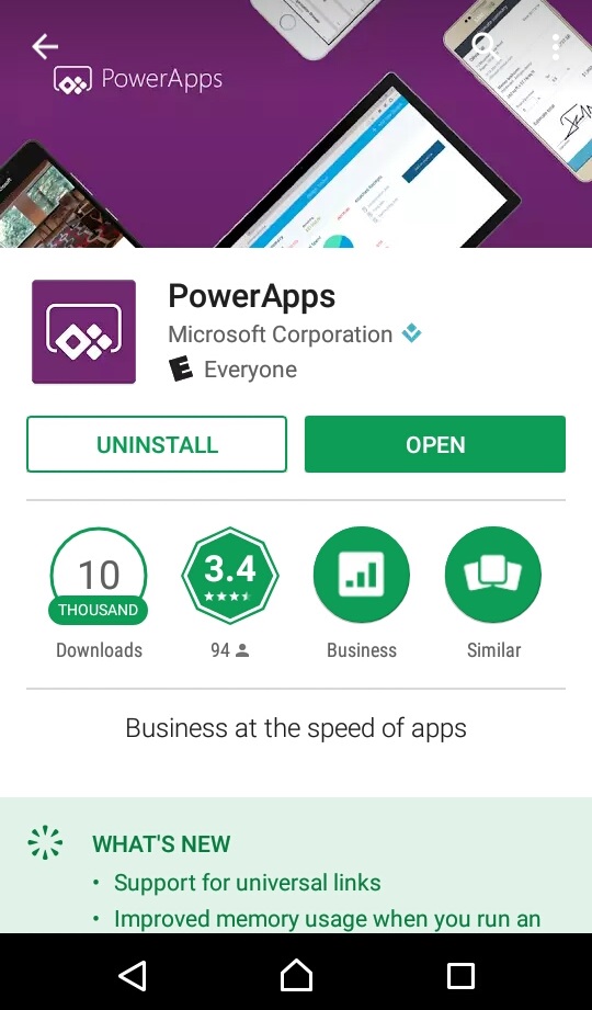 PowerApps AccessOrange