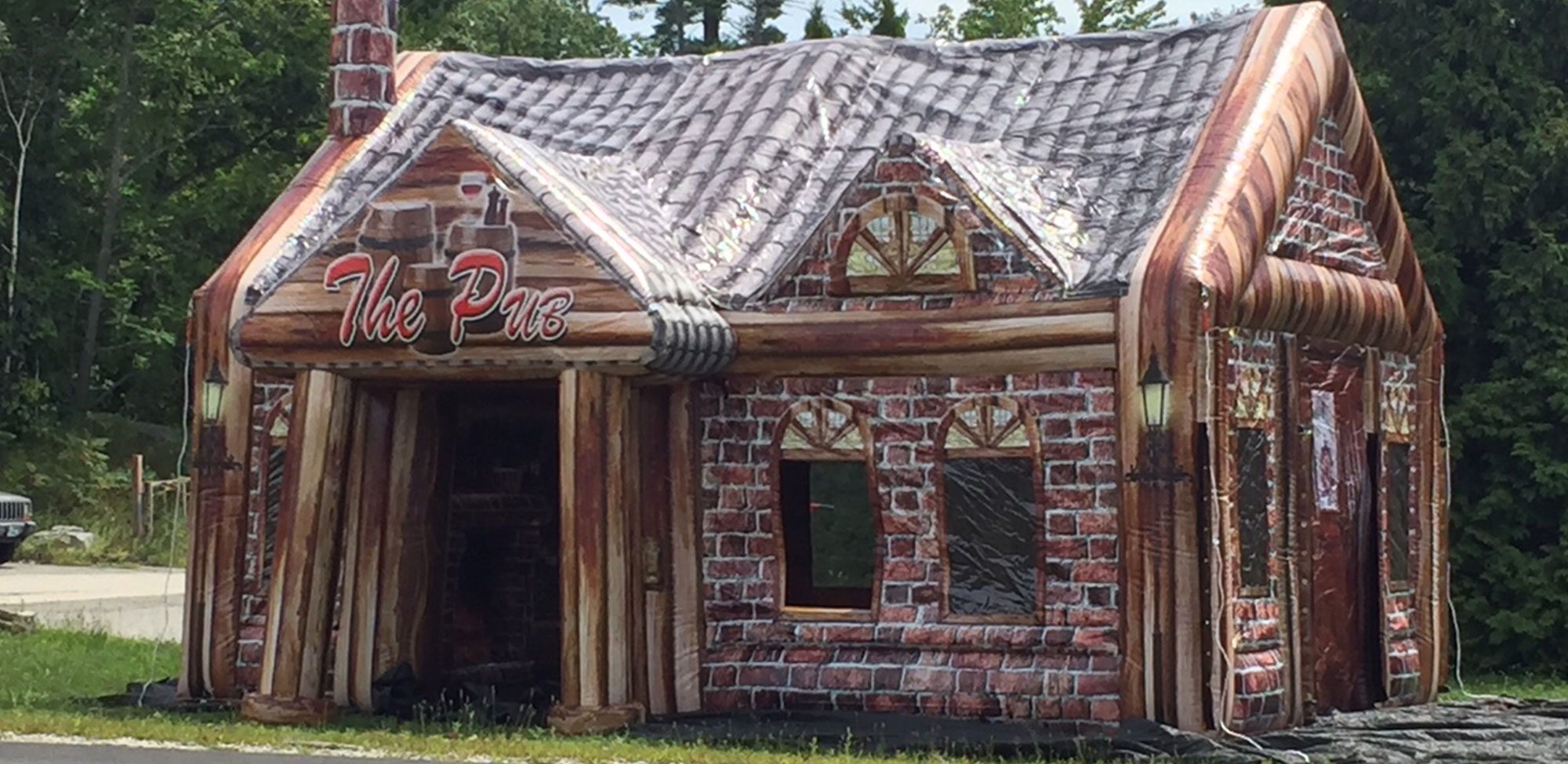 Inflatable Irish Pub Rentals in NH, MA, ME Access Tent