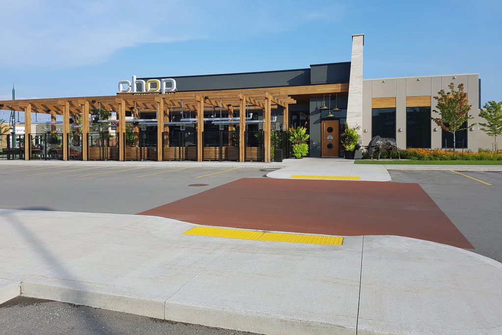 Cast in Place Tactile Gallery Truncated Dome Projects ADA Tiles