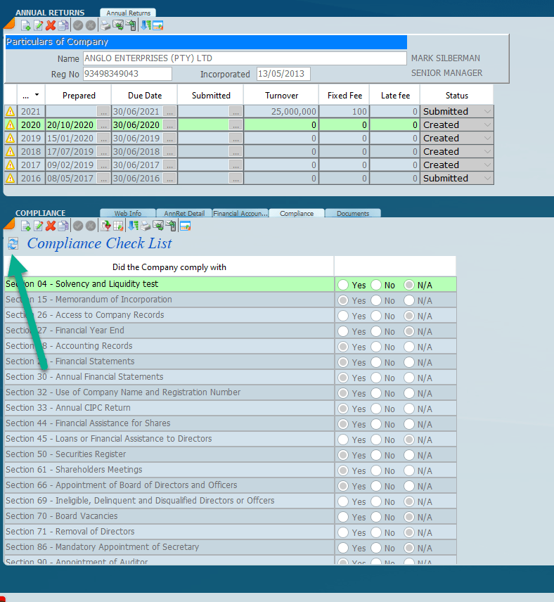 Compliance Check List v