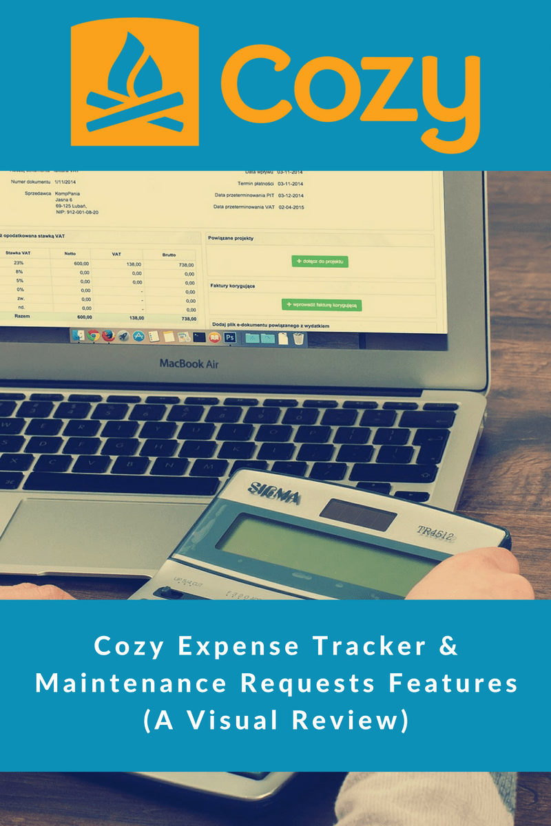 Cozy Property Management Features Reviewed (Expense Tracker & Maintenance Requests