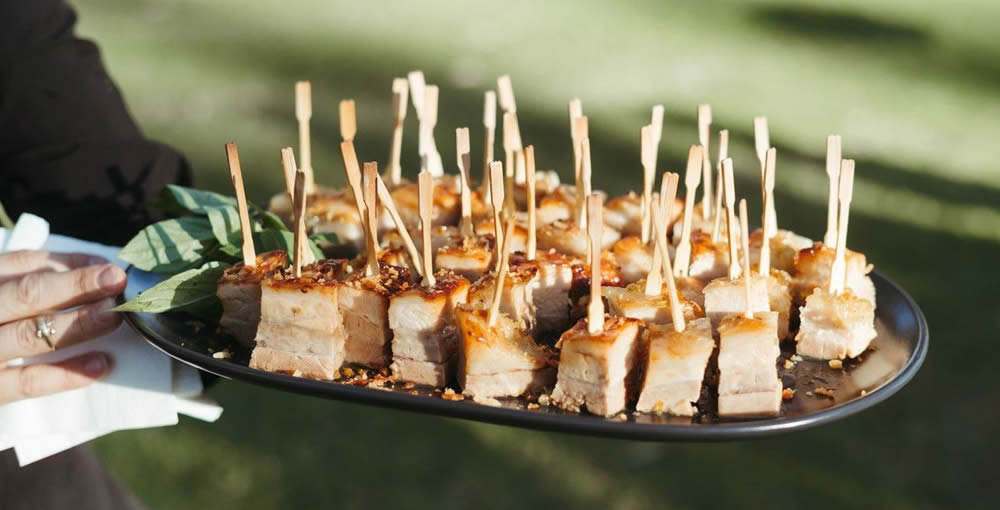 Canape menu for all occasions Acclaimed Catering Perth