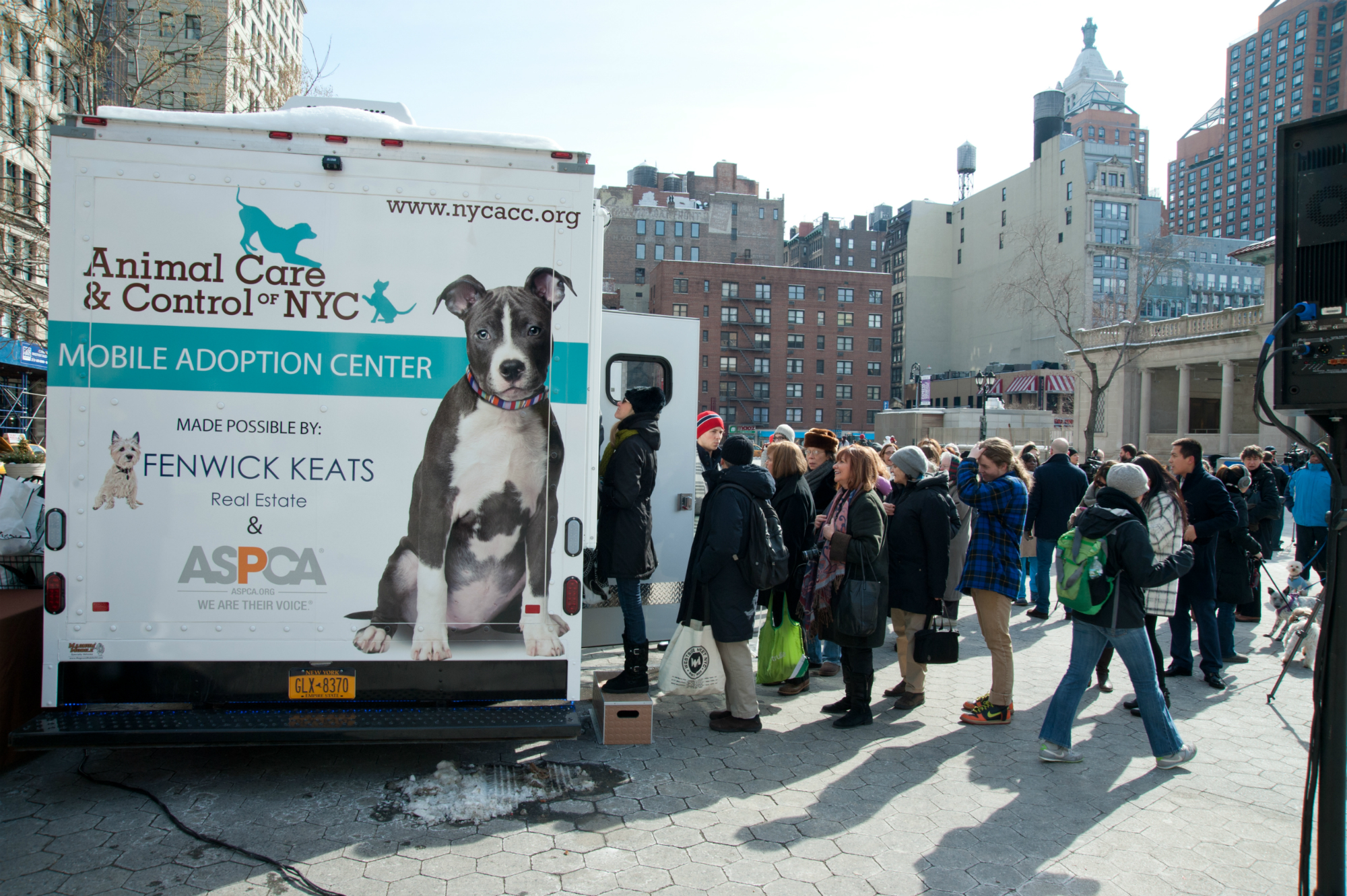 AC&C Unveils First Mobile Adoption Center Animal Care Centers of NYC