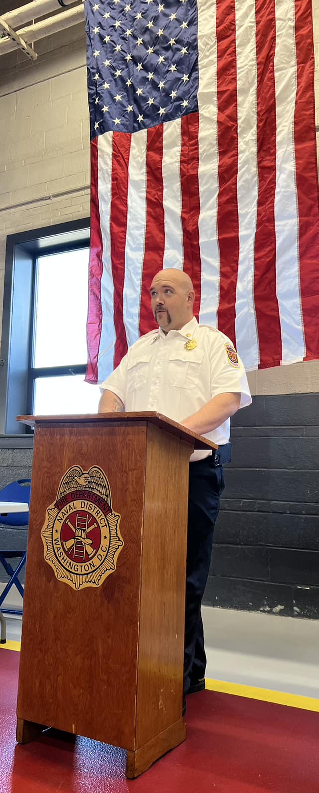 Chief, Steven "Sams" Hainey Promoted to Battalion Chief of NDW Fire Department Accokeek