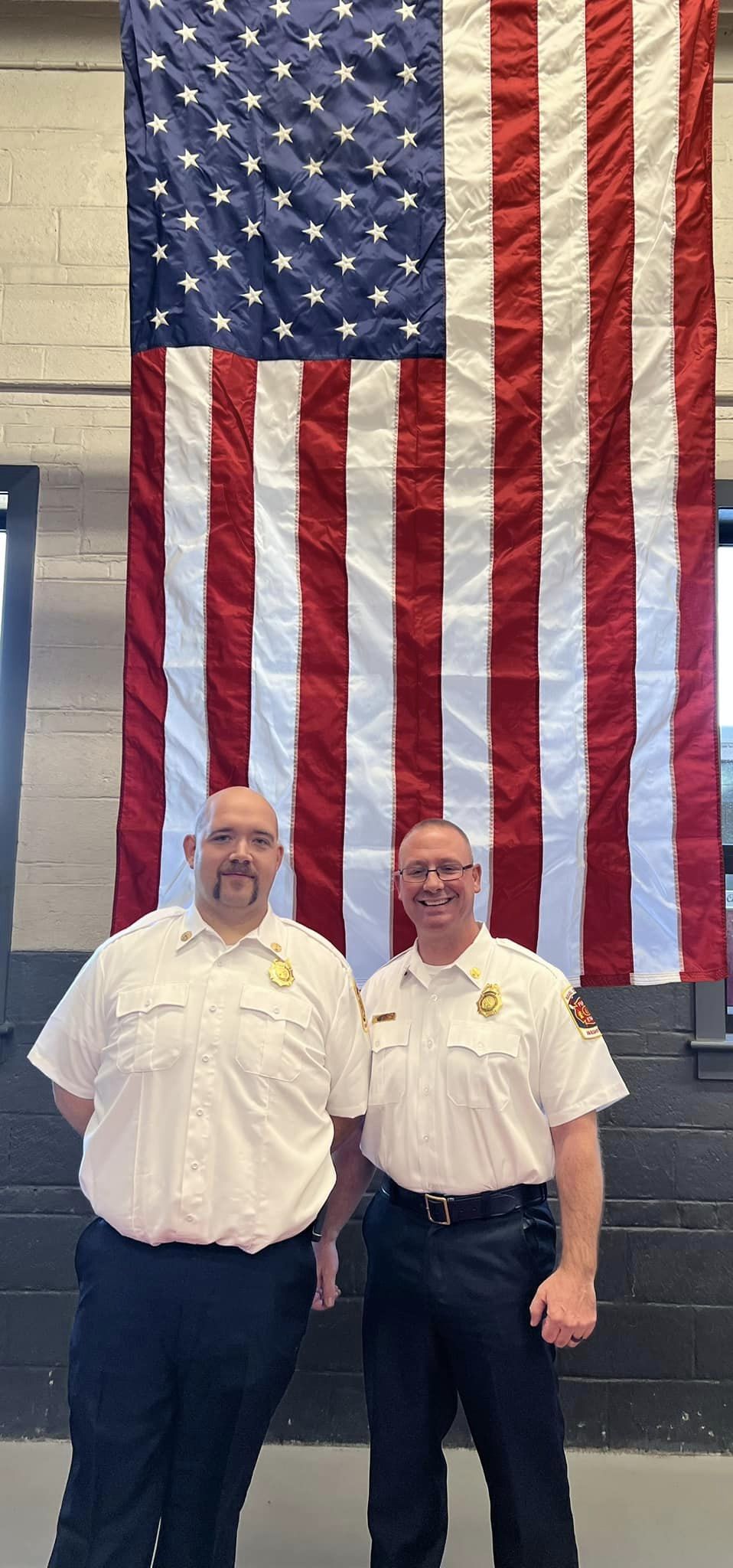 Chief, Steven "Sams" Hainey Promoted to Battalion Chief of NDW Fire