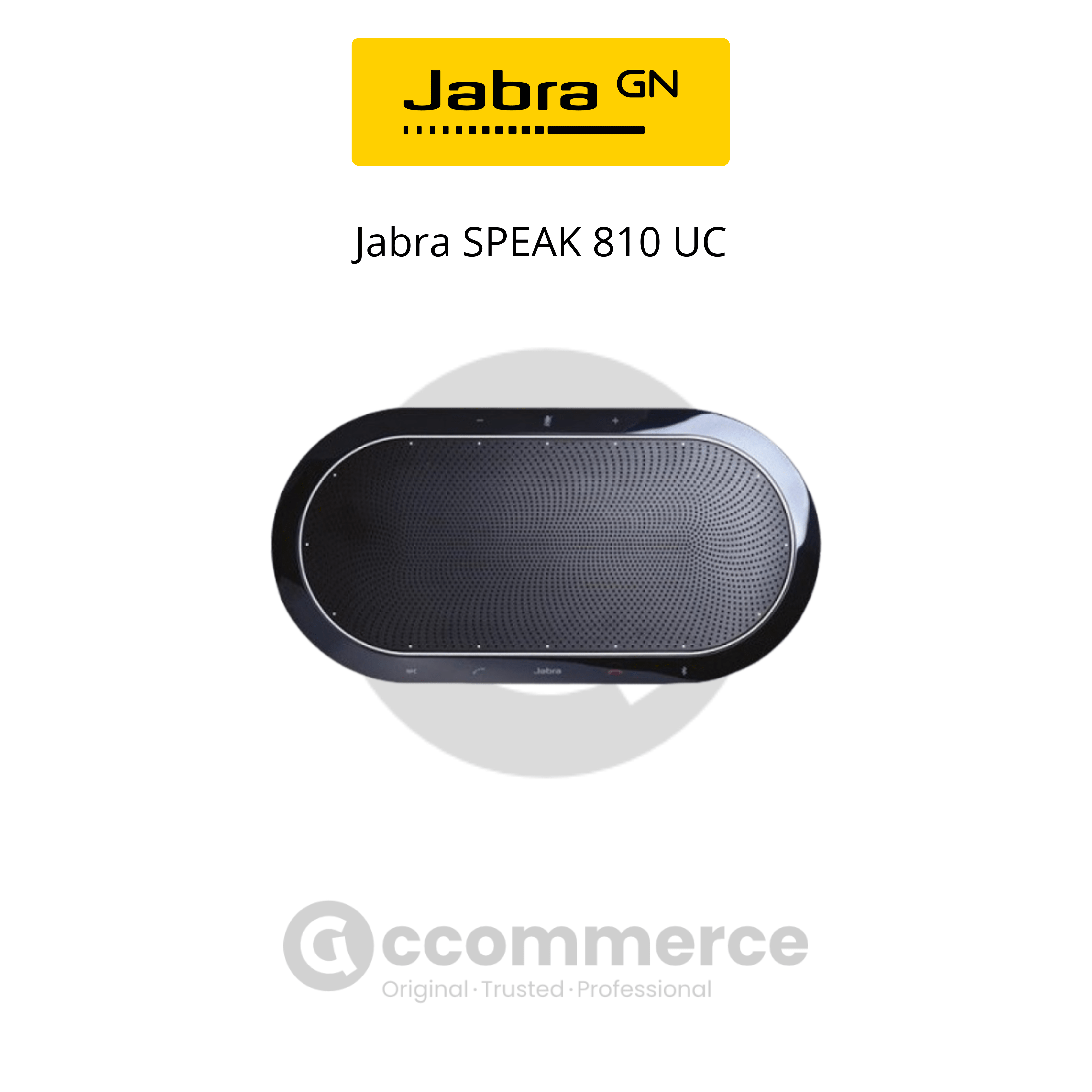 Jabra SPEAK 810 UC/MS - OPTIMAL USER EXPERIENCE - Accommerce