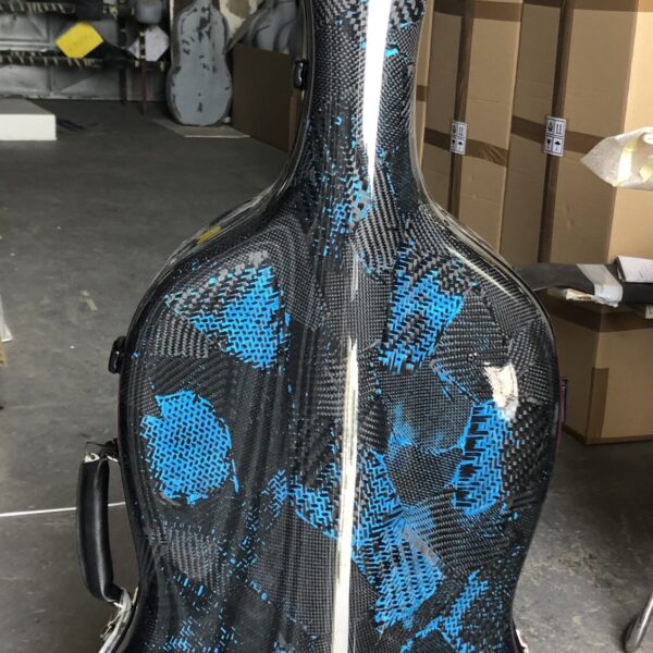 CELLO CASE MEDIUM BLUE 3D CLOTHS