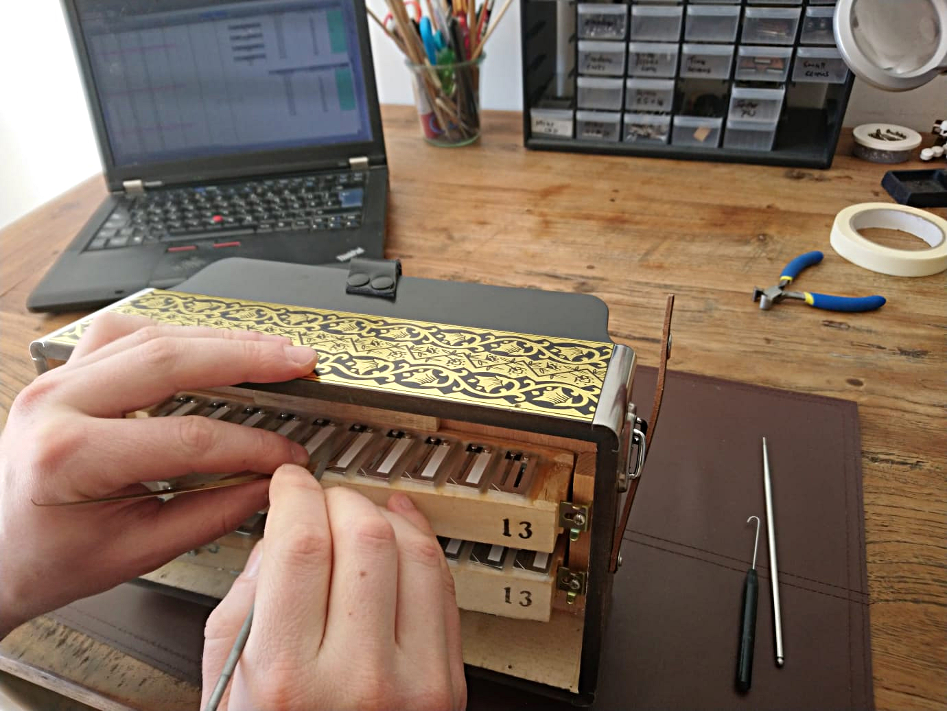 Button Accordion & Melodeon Tuning Samples available