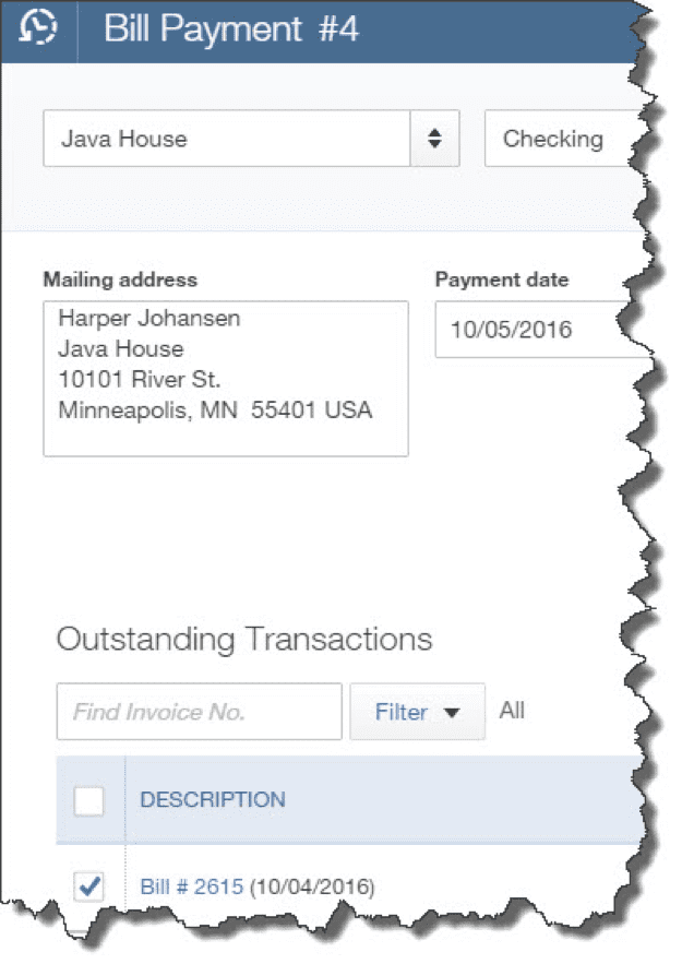 Paying Bills in QuickBooks Online AccountAbilities LLC