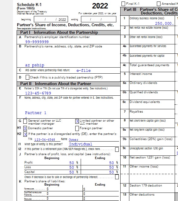 Answered Pass Through Entity Tax Partner Type Disregarded Entity Intuit Accountants Community