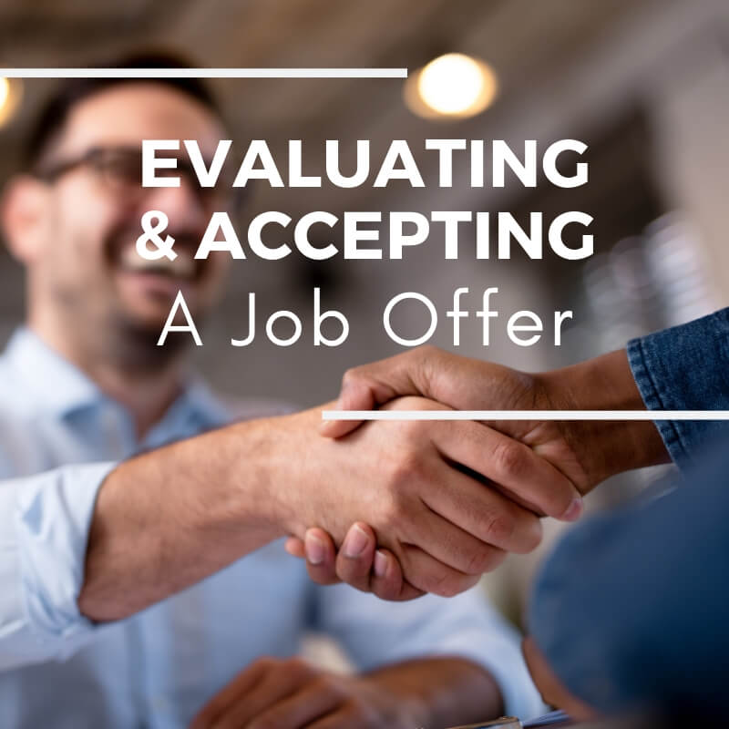 Evaluating And Accepting A Job Offer UWorld Roger CPA Review