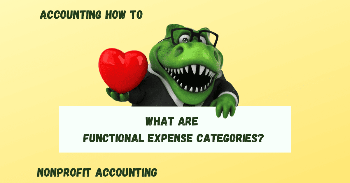 What are Functional Expense Categories in Nonprofit Accounting