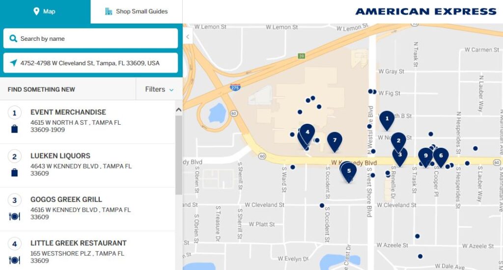 Bonus Points for Small Business Shopping with American Express