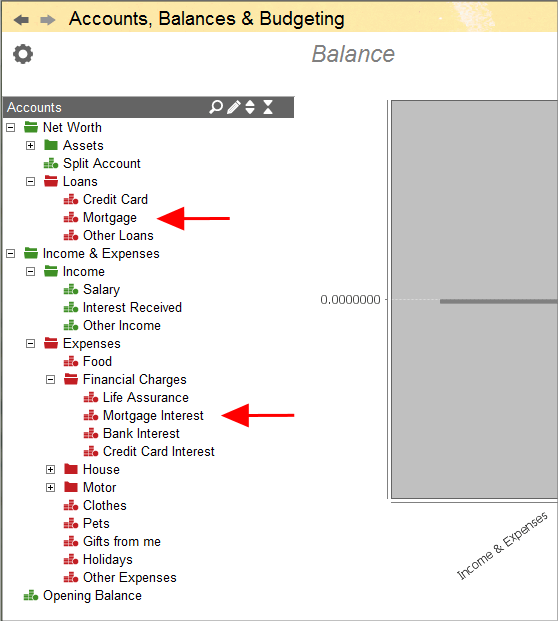 Accountz Mortgage Transactions (Mortgages)
